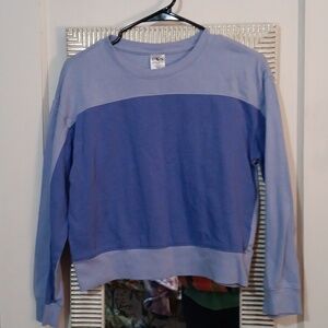 Girls Two Toned Purple Sweatshirt by Athletic Works